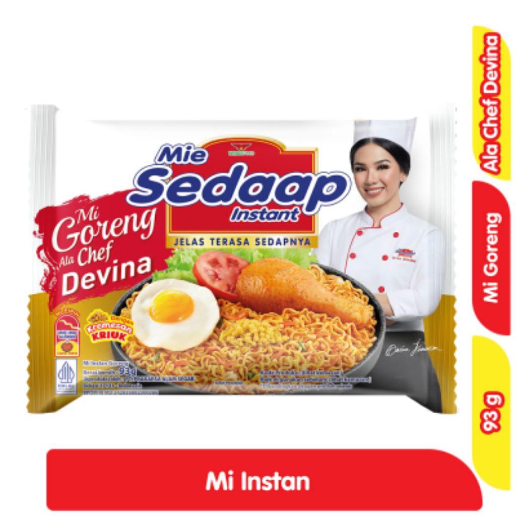 

Sedaap Mie Instant Goreng ala Chef Devina 93 gr