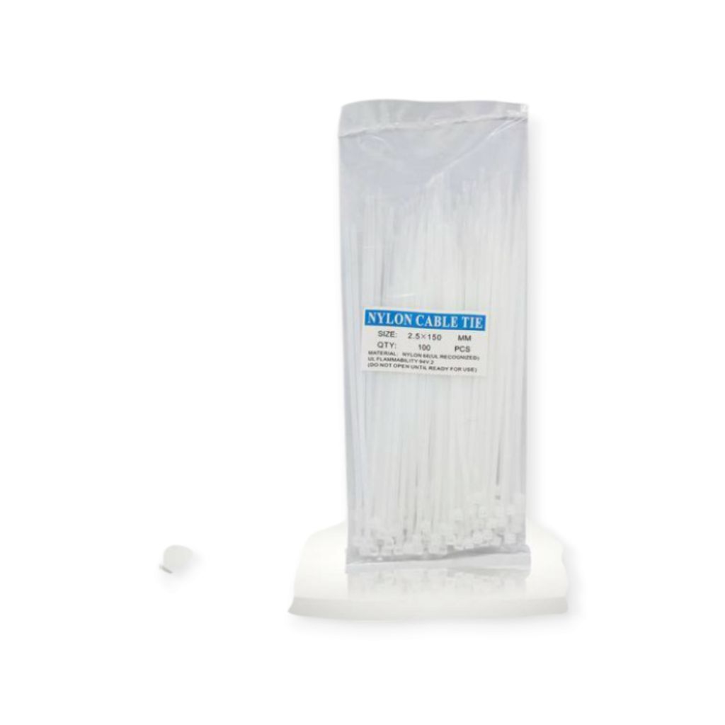 

cable ties 15 cm putih 100 pcs