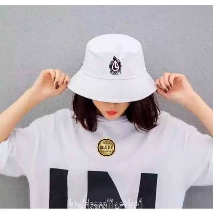 Topi Bucket Terbaru 2025 Hat Bordir CROOZ - Pria Dan Wanita With Topi Bucket CROOZ Kekinian (COD)