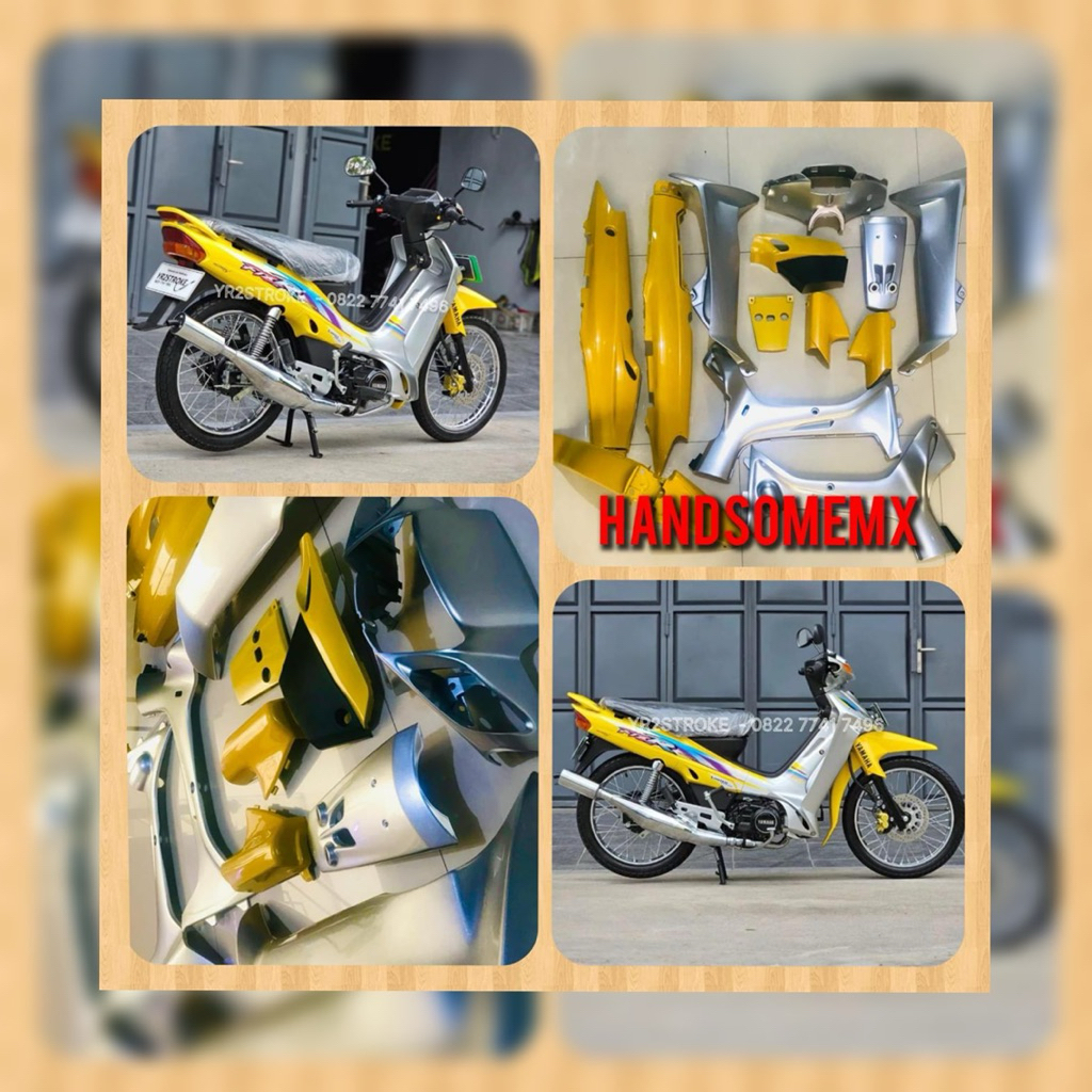 body f1zr kuning limited edition body set f1zr limited edition body yamaha f1zr kuning LE body set  