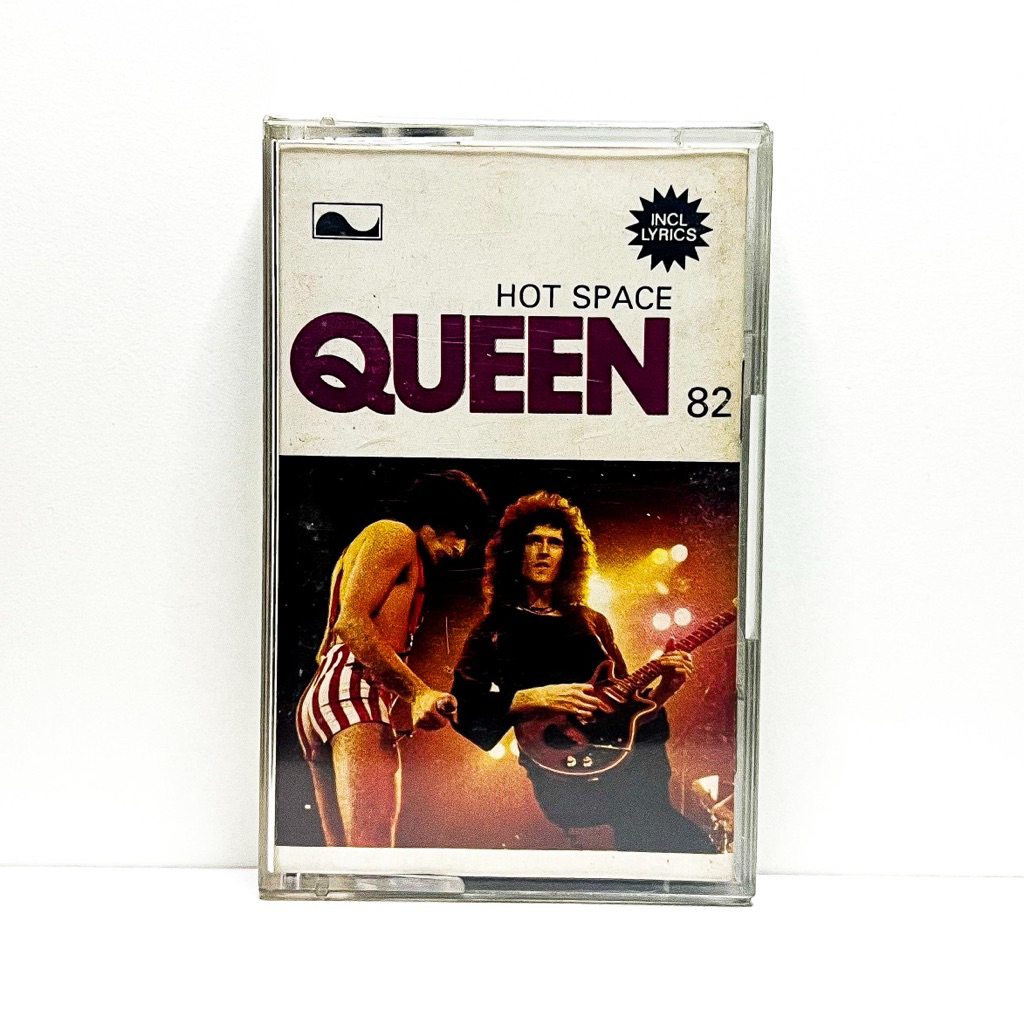 Kaset Pita Queen Hot Space’82 Original Dengan Buku Lirik