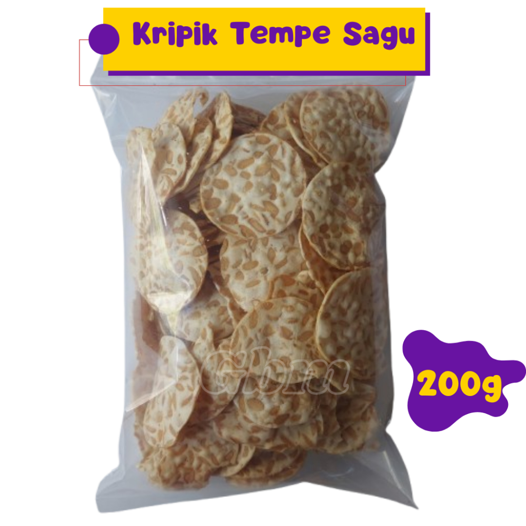 

Keripik Tempe sagu khas malang 200gr