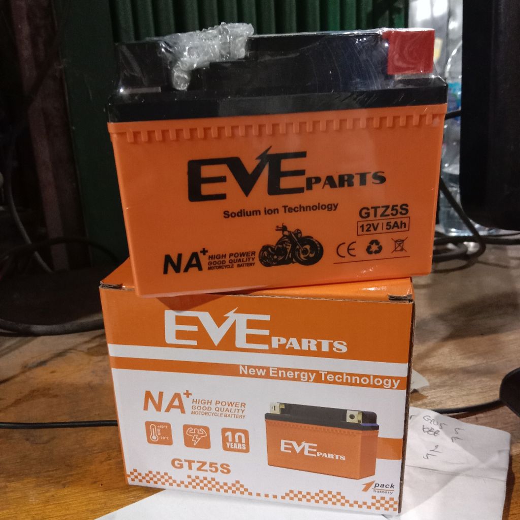 AKI KERING MOTOR BEAT EVE AKI KERING SODIUM ION BATREY AKI KERING GTZ5S 12V AKI LITIUM AKI VARIO 110