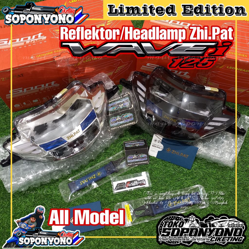 + ¥¤£ {TERMURAH}| REFLEKTOR HEADLAMP LED ZHIPAT SPORT LINE ULTIMATE SERIES ALL MODEL BY ZHI.PAT ORIG