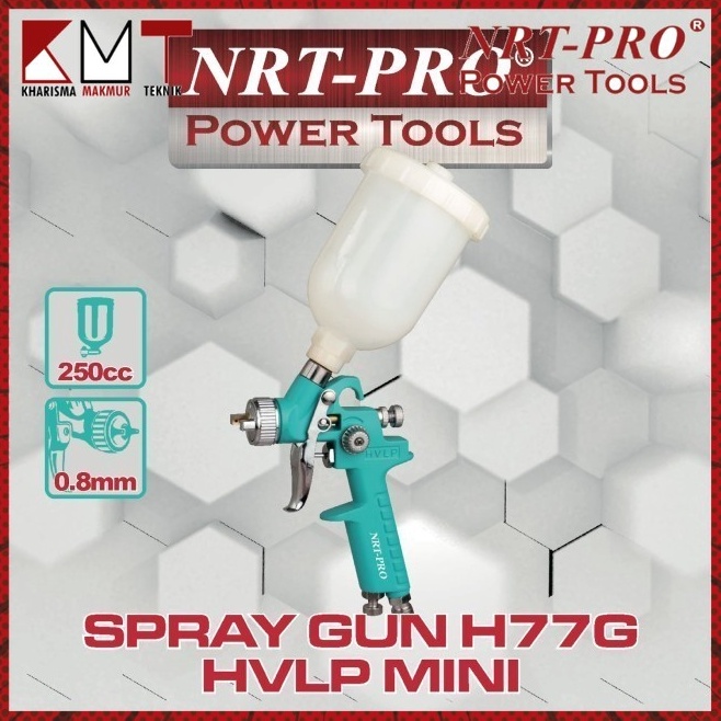 

KODE M64V SPRAY GUN ALAT SEMPROT CAT HVLP MINI H77 G TABUNG ATAS NRTPRO