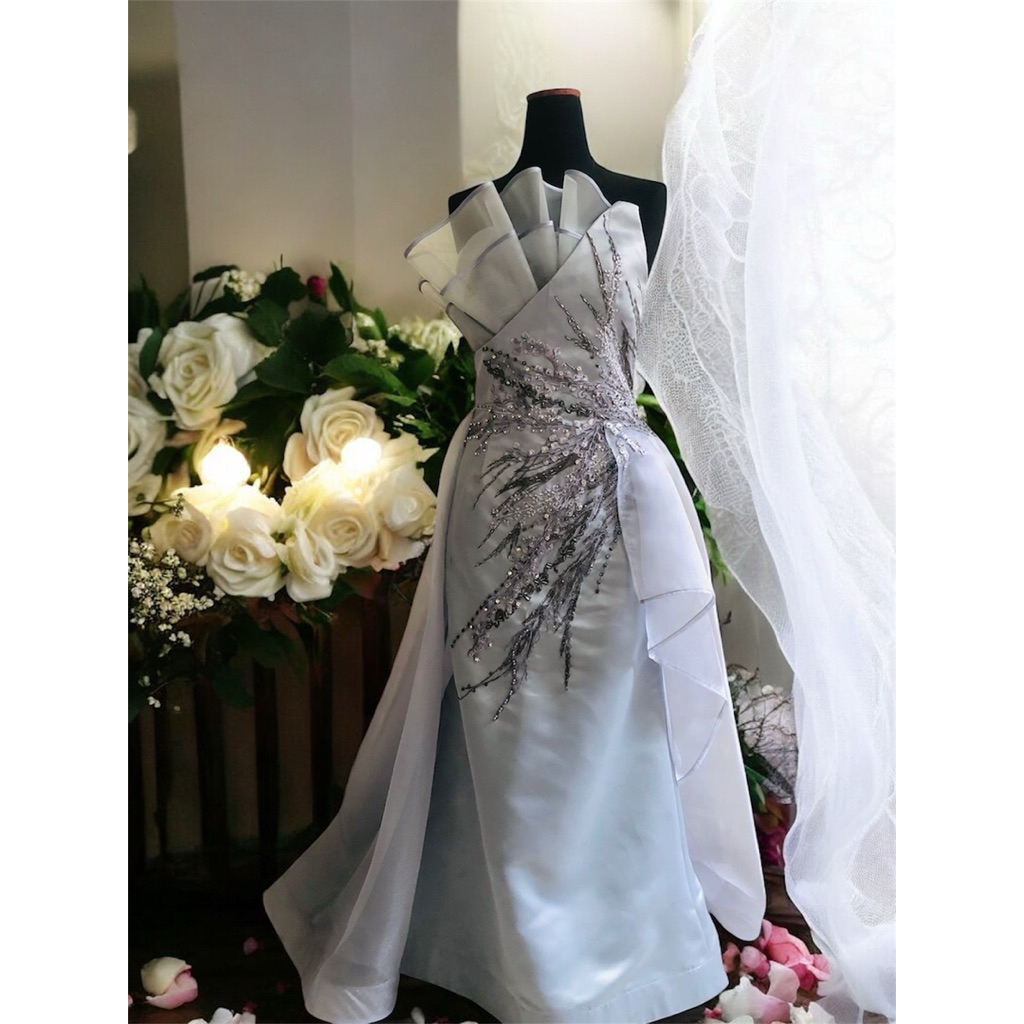 preloved gaun pesta wanita