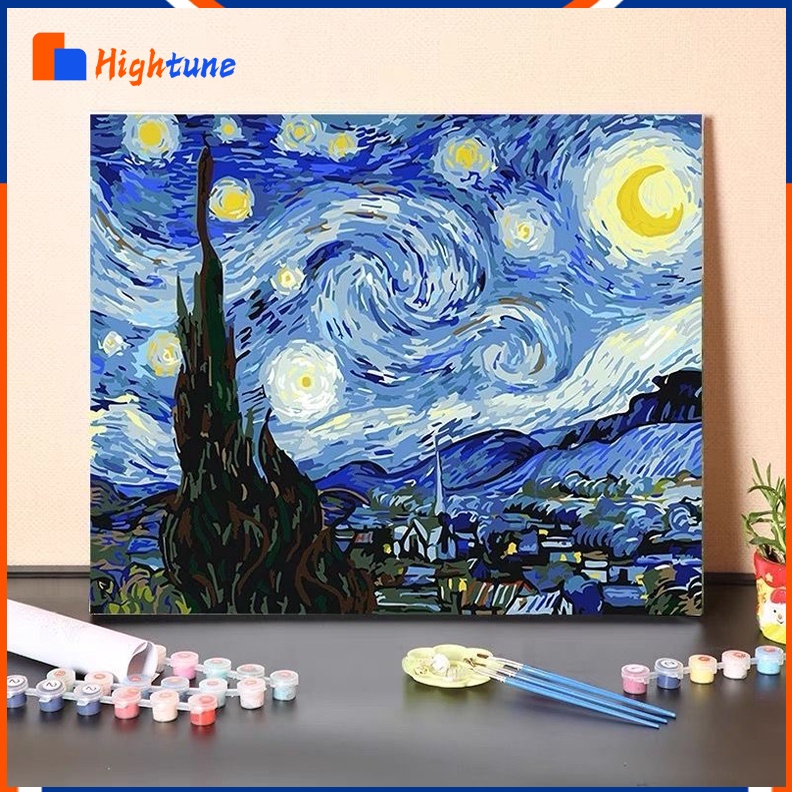 

Hightune 3x4CM Paint By Number Kit DIY Full Drill Pagoda Cross Stitch Embroidery Kanvas Lukis KODE H6W1