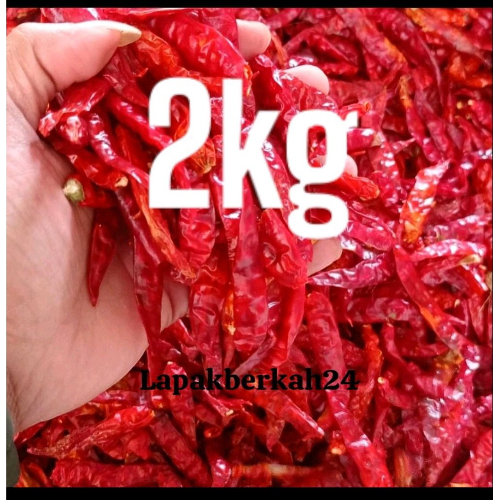

kemasan ( 2.kg ) CABE RAWIT TEJA/ CAPLAK KERING COCOK UNTUK SEMUA JENIS MAKNAN PEDAS