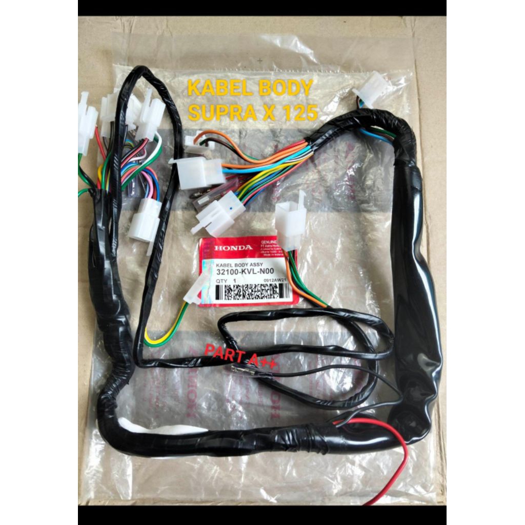 KABEL BODY HONDA SUPRA X 125 BATMAN KARBURATOR KVL