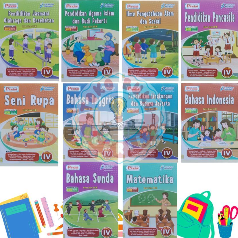 LKS Pindai Kelas 4 SD Semester 1 Kurikulum Merdeka