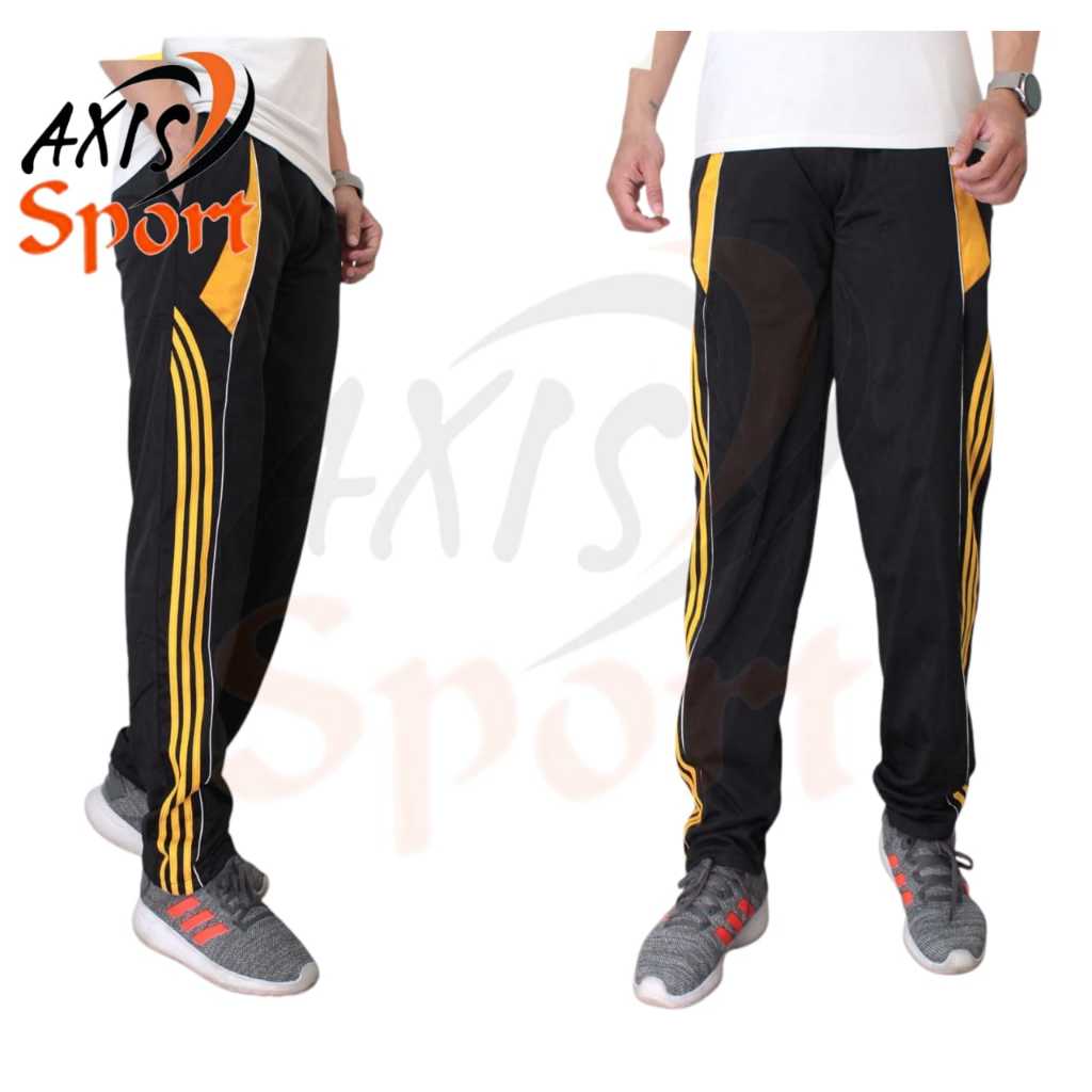 Celana training olahraga / celana training pria/wanita (dasar hitam)