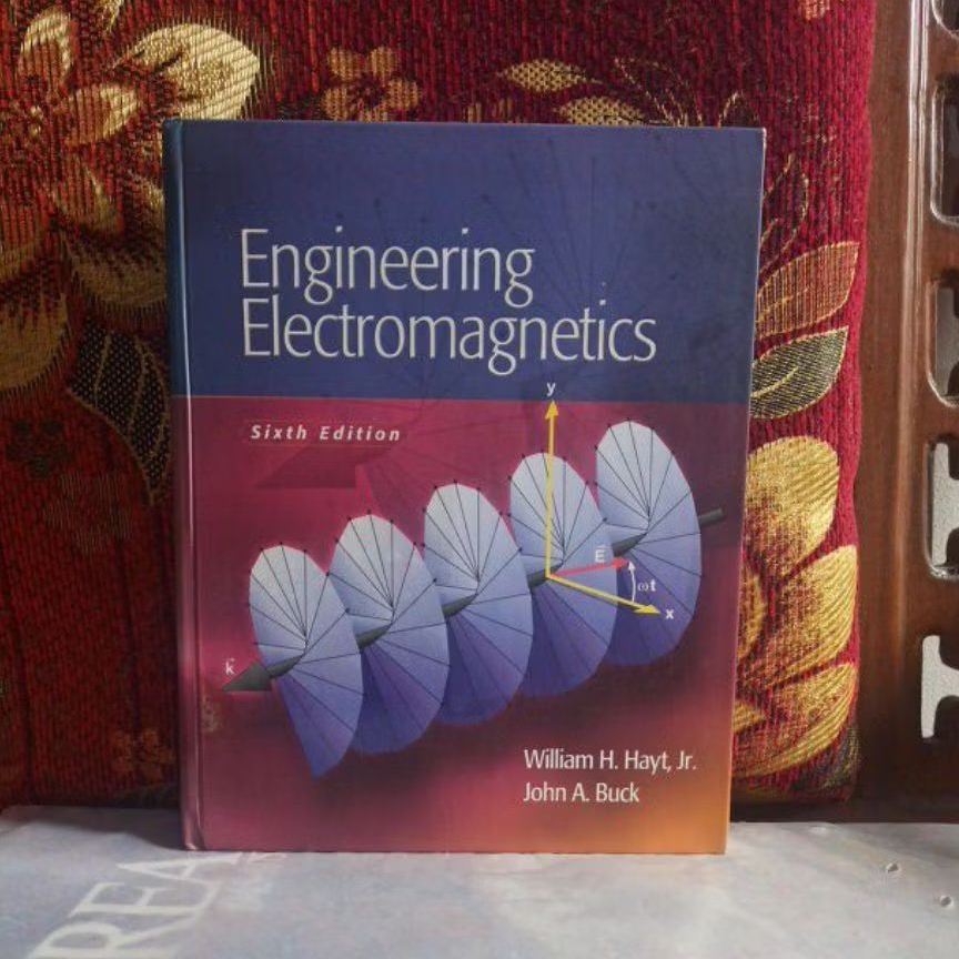 Buku Original Engineering Electromagnetics Sixth Edition William H. Hayt, Jr John A. Buck