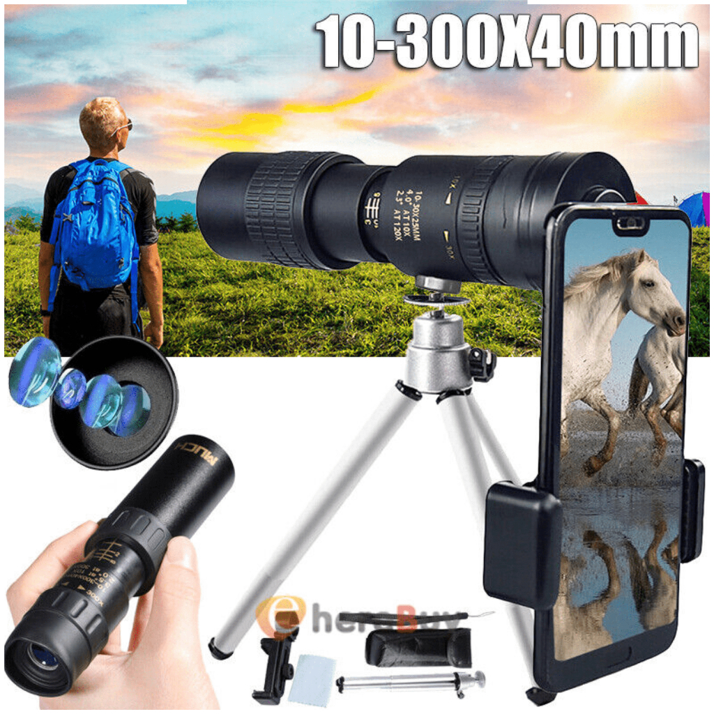 COD TTVXO Teropong Jarak Jauh Original Monocular HP Zoom Telescope 10-300x40 / Teropong HP - FBA44