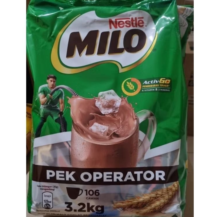 

Milo 3,2kg pack operator