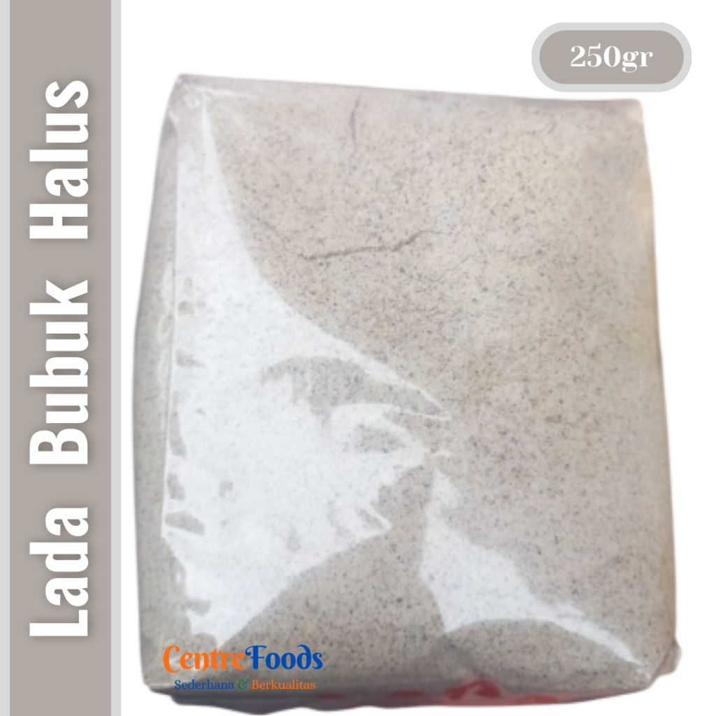 

Lada Putih Bubuk Halus - Merica Bubuk Halus | 250gr [ Harga Per BKS ]
