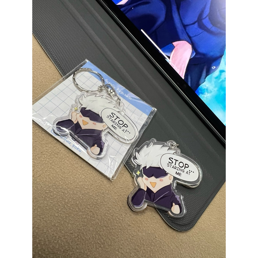 Gantungan Kunci Gojou Satoru Jujutsu Kaisen