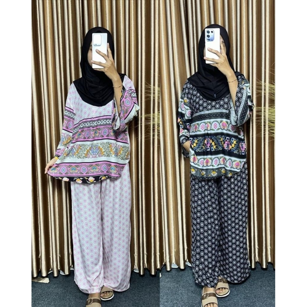 ONE SET KULOT SAKU JELITA VIRAL KARE FASHION