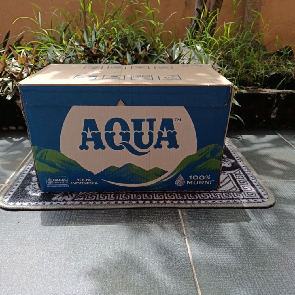 

⚡ INSTAN⚡(1DUS@24BH)AQUA BOTOL600ML-100%ORIGINAL