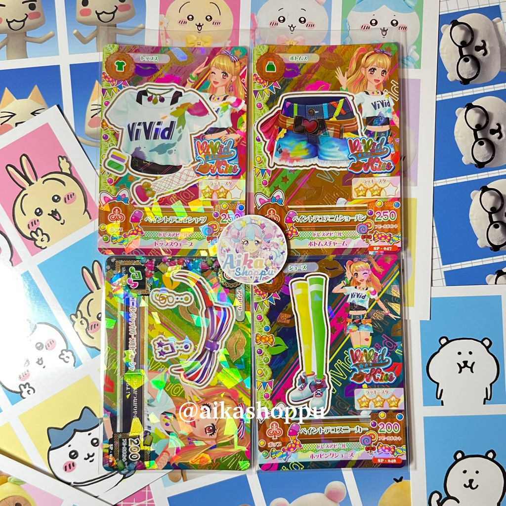 Kartu Aikatsu Vivid Kiss Mikuru Natsuki Rare Binder Set