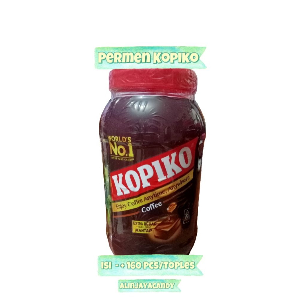 

Permen Kopiko Permen Rasa Kopi isi - + 160 pcs/toples