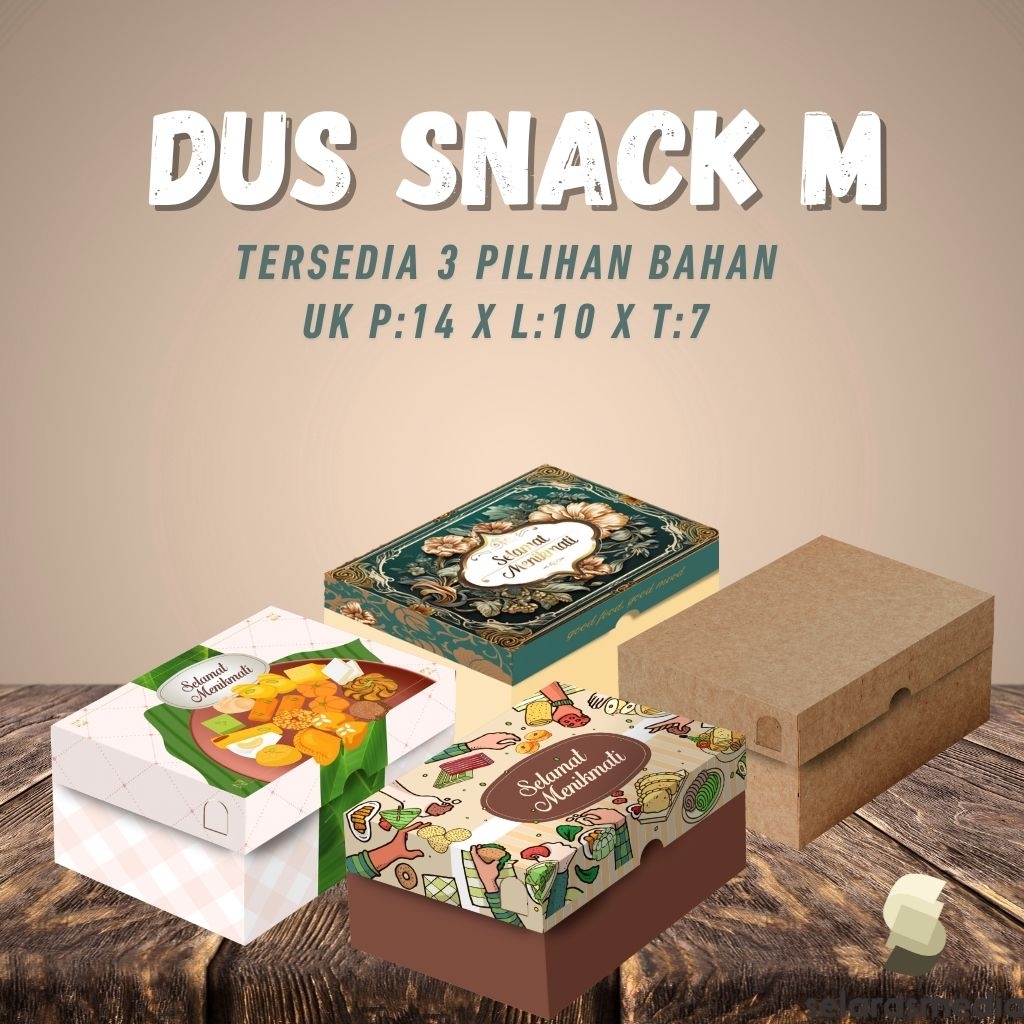 

DUS SNACK M | DUS MAKANAN | BOX SNACK