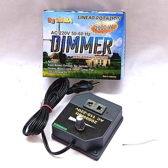 DIMMER pengaturan kecepatan AC 220 2000watt