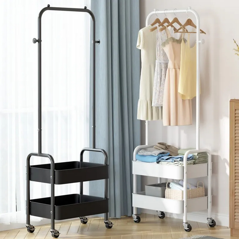 Rak Gantung Trolley Buku Rak Barang Rak Penyimpanan Barang Multifungsi