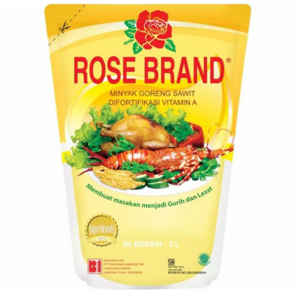 

Minyak goreng rose brand 2 liter