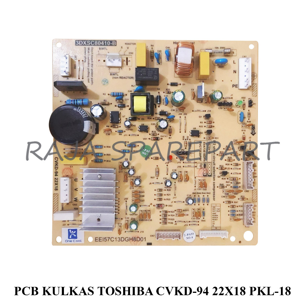 MODUL KULKAS / BOARD KULKAS / PCB KULKAS TOSHIBA CVKD-94 22X18 (PKL-18)