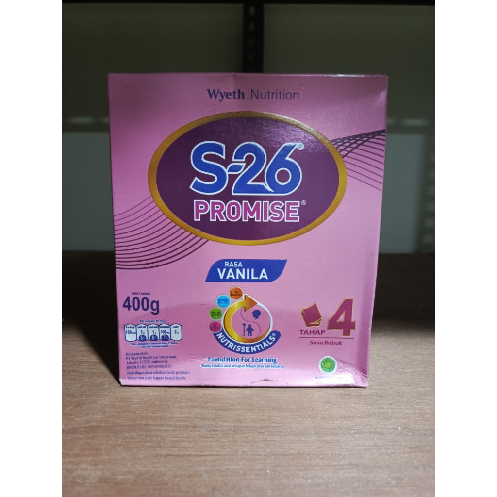 

S-26 Promise Tahap 4 Vanilla 400 Gram