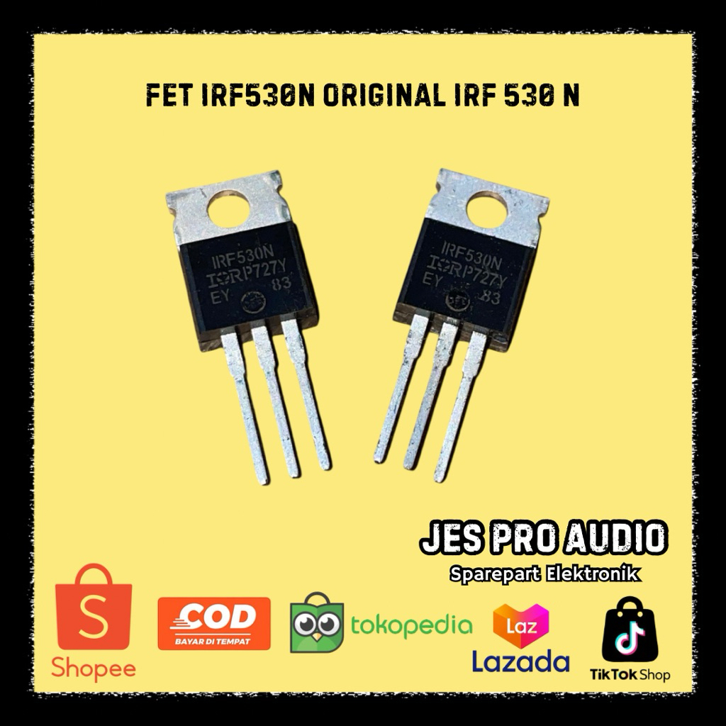 FET IRF530N ORIGINAL IRF 530 N