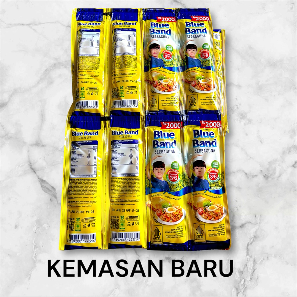 Blueband Renceng Serbaguna Sachet 20gr (12pcs)
