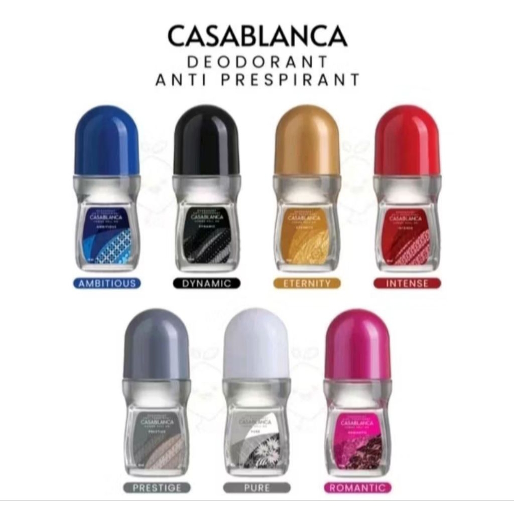 ❤ FATAYA ❤ ROLL ON DEODORANT CASABLANCA MEN & WOMEN || deodorant ketiak pria & wanita