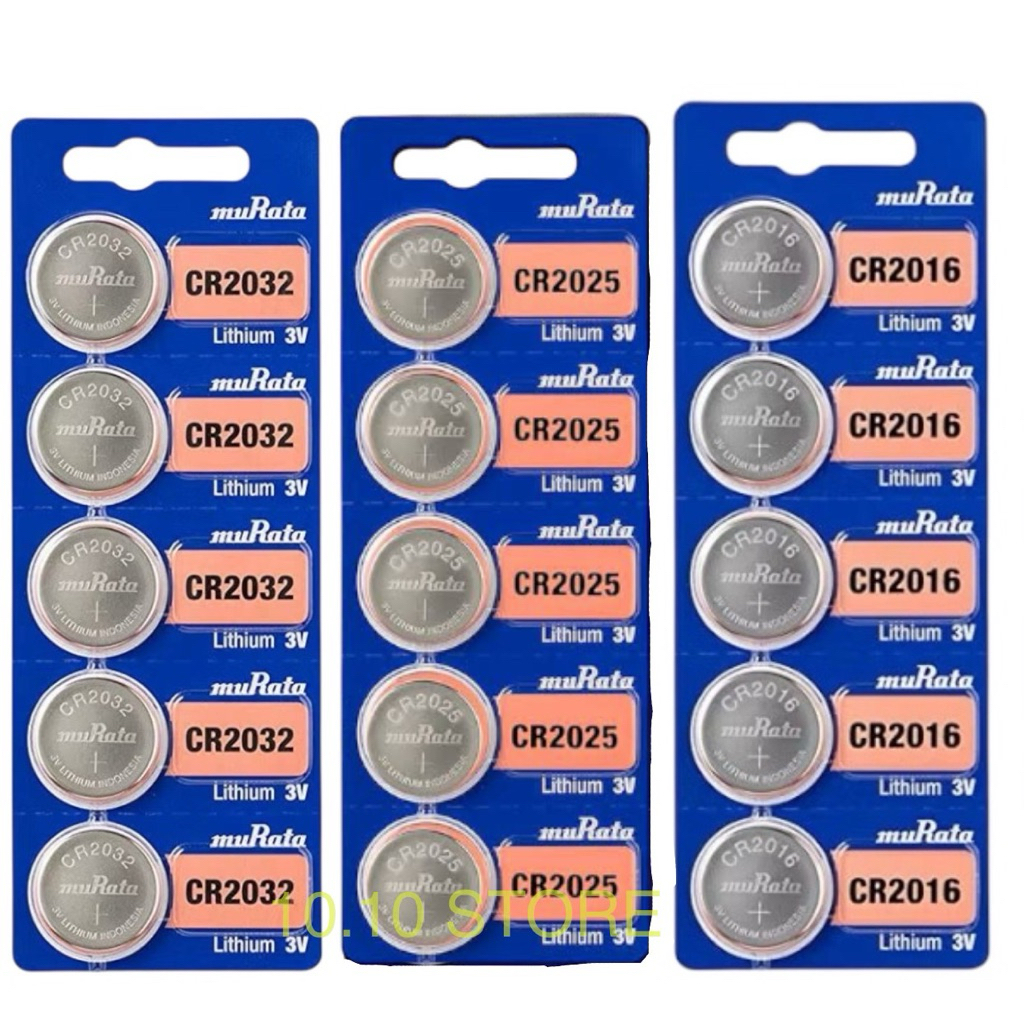 Baterai batre Murata CR2016 CR 2025 CR2032 CR 2032 CR 2025 CR 2016 3V ORIGINAL ASLI JAPAN