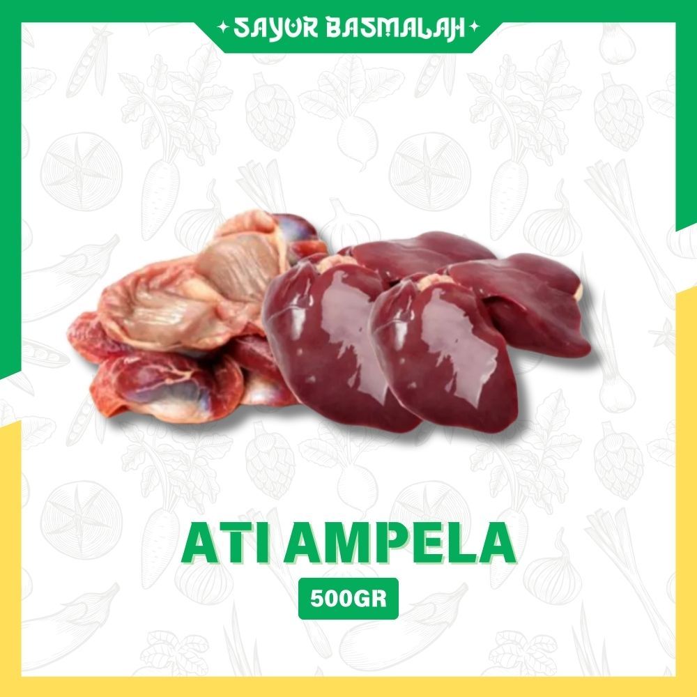 

Hati Ampela Ayam 500gr - Sayur basmalah