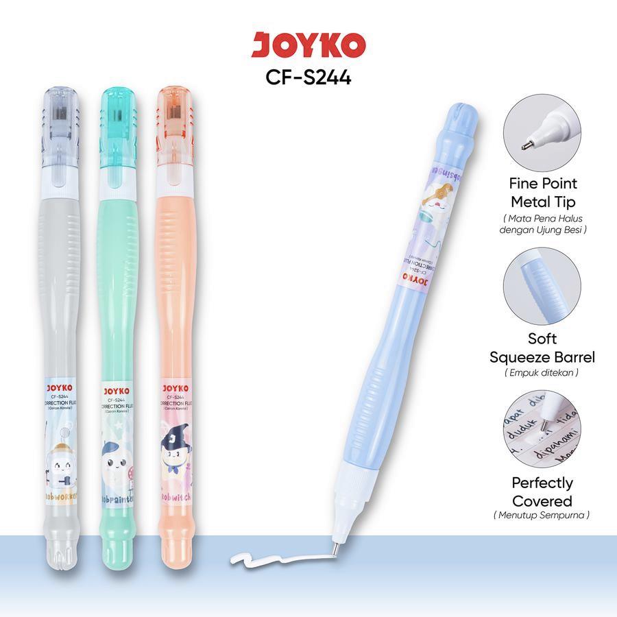 

Correction Fluid Joyko CF-S244 Cute Robot ( Cairan Koreksi Penghapus Cair )