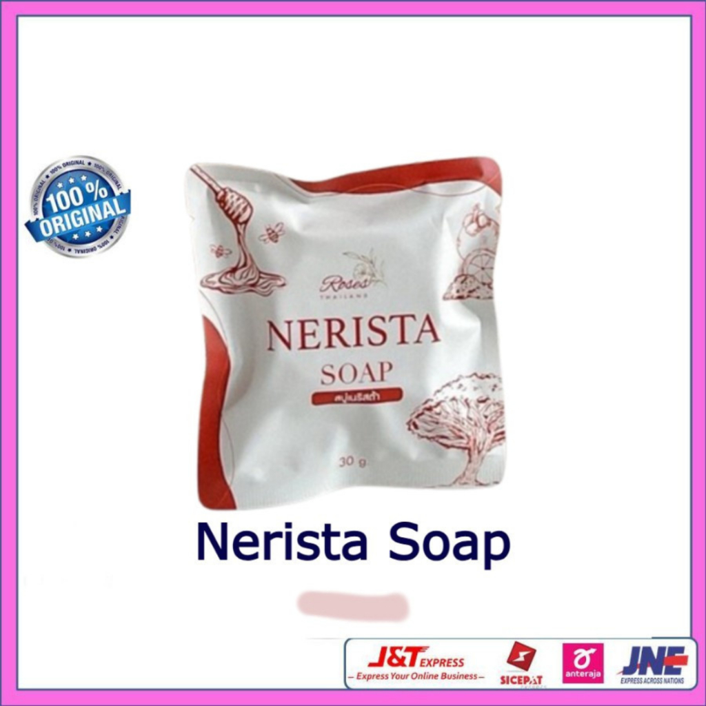 TERMURAH Nerista Soap Sabun Wajah Original Thailand Pemutih