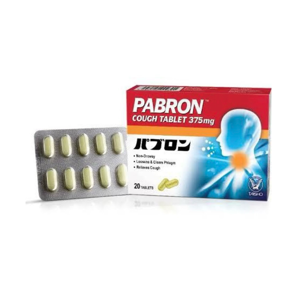 PABRON COUGH TABLET 375mg