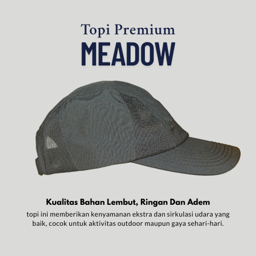 Topi Running Pria Wanita Merbabu Topi Sport Outdoor Ringan Adem