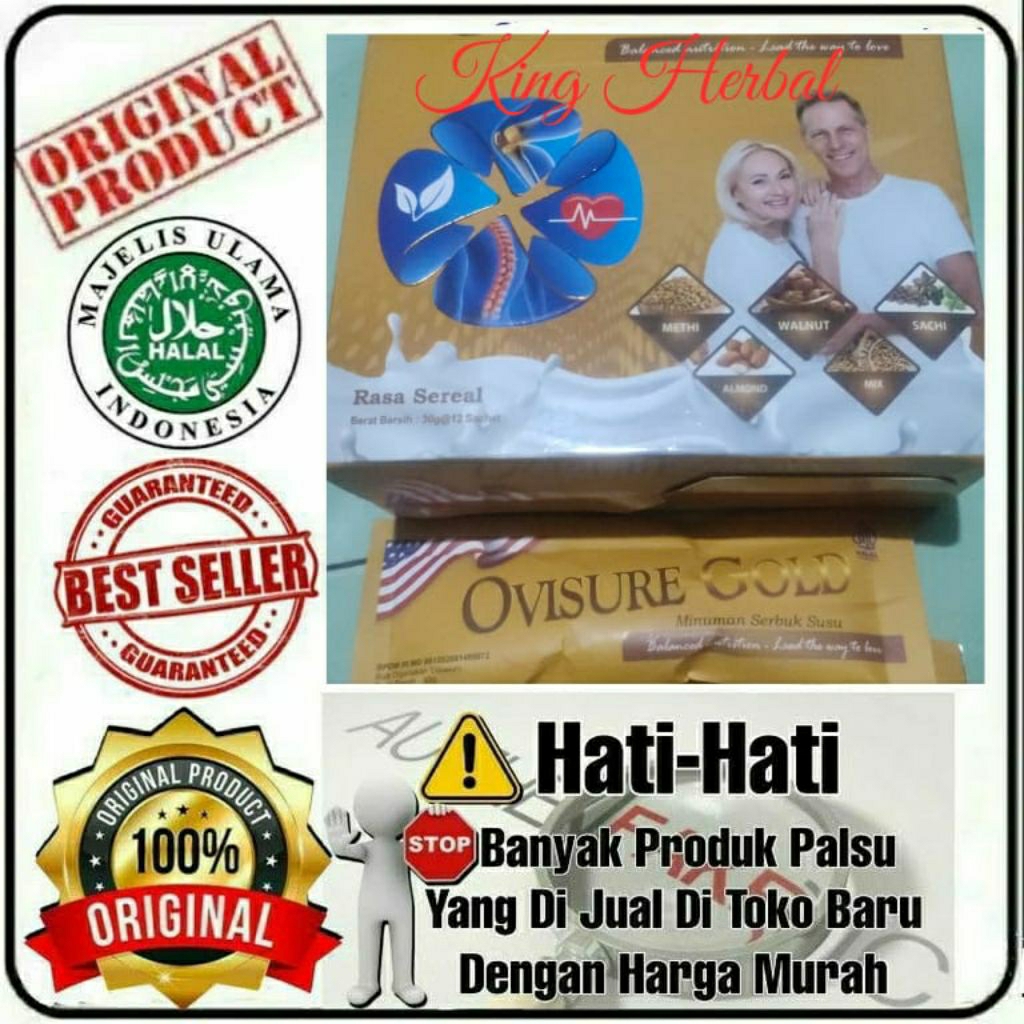 

OVISURE GOLD MILK SUSU UNTUK VITAMIN TULANG DAN SENDI ORIGINAL AS TERBAIK