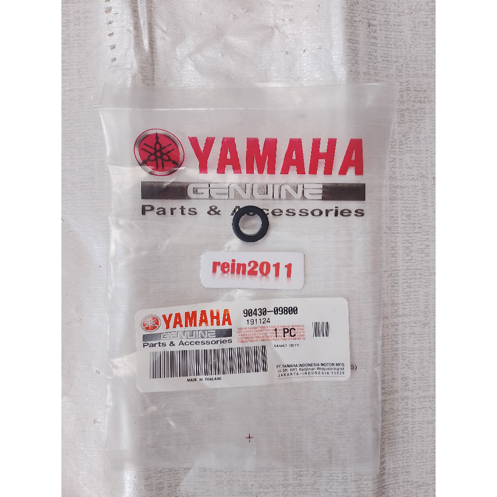 ORING INJEKTOR INJECTOR TEBAL VIXION OLD LAMA ASLI ORI YAMAHA 90430 09800