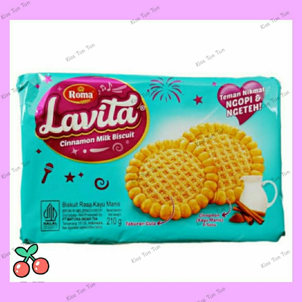 

Roma Lavita Cinnamon Milk Biscuits 210gr