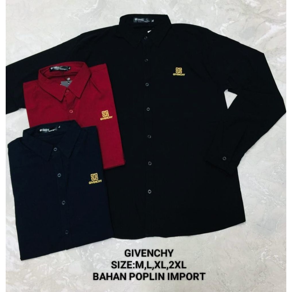 kemeja cowok ngaret stretch import premium "LOIS" (VN NOV 0078), "GIV"