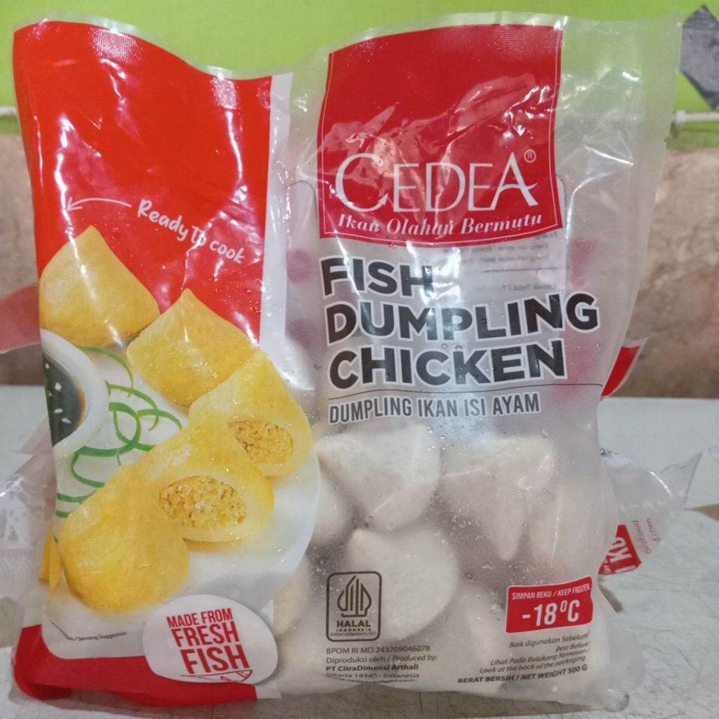 

Dumpling ayam cedea