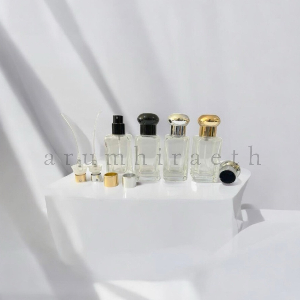 NEW Botol Parfum Kosong Jomalone Kotak 30ml SEMI PRESS/ HARUS PAKAI ALAT