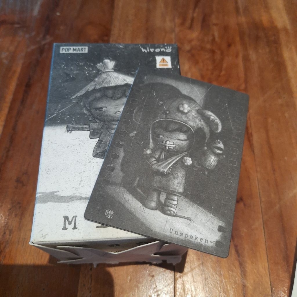 Pop mart Hirono Mime Fool Unspoken Popmart Indonesia