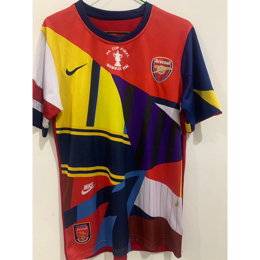 JERSEY COMBIN FA CUP WINNER ARSENAL, FINAL 2014 WEMBLEY.