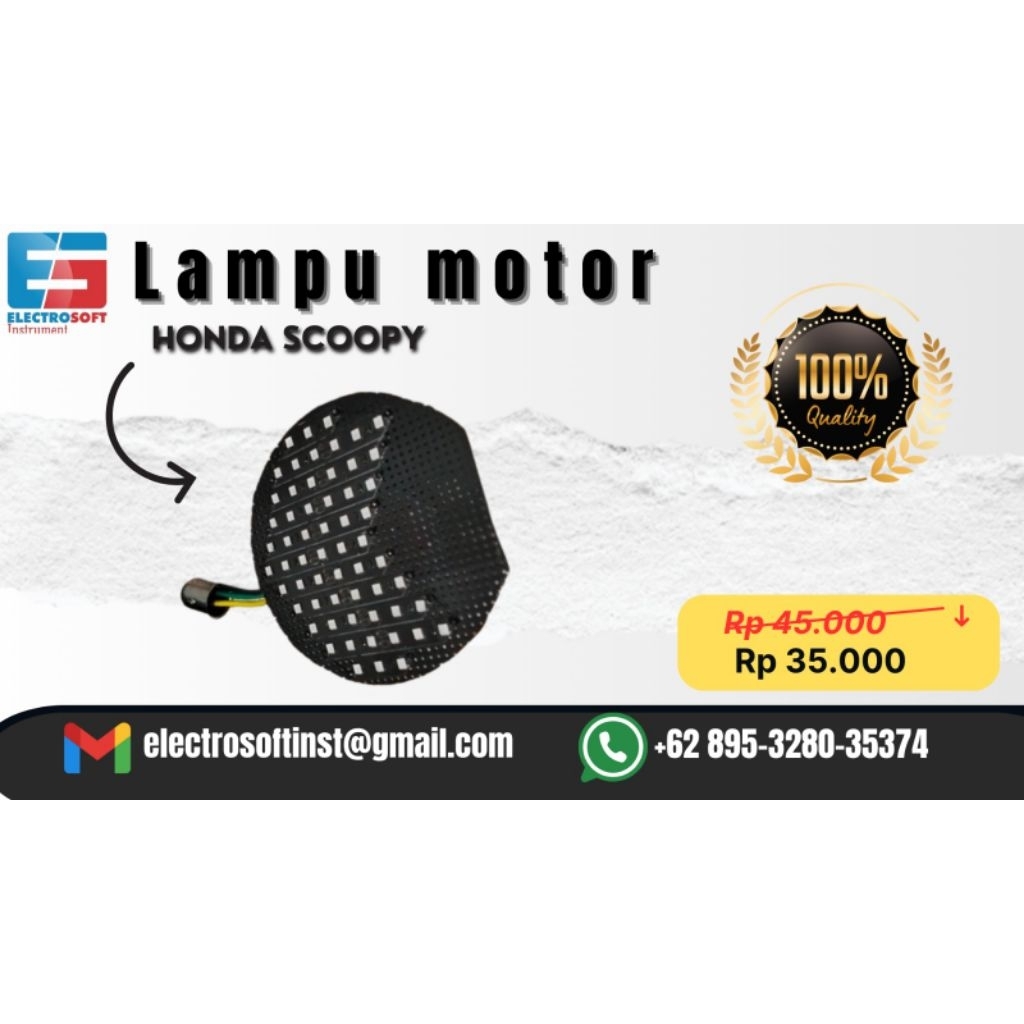 STOPLAMP HONDA SCOOPY DONAT led variasi