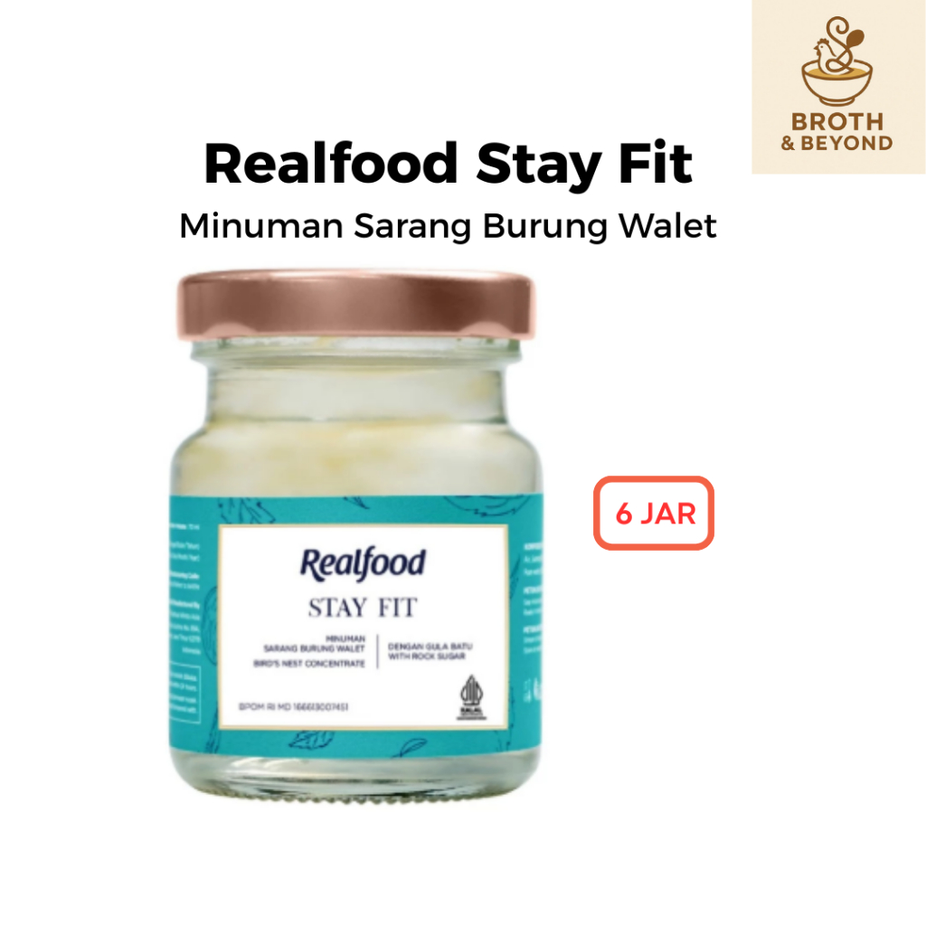 

Realfood Stay Fit Minuman Sarang Burung Walet 6 JAR