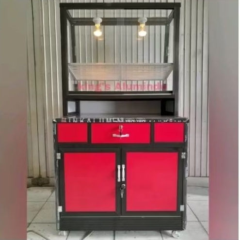 Gerobak Fried Chicken/etalase KFC /etalase ayam goreng/gerobak ayam goreng